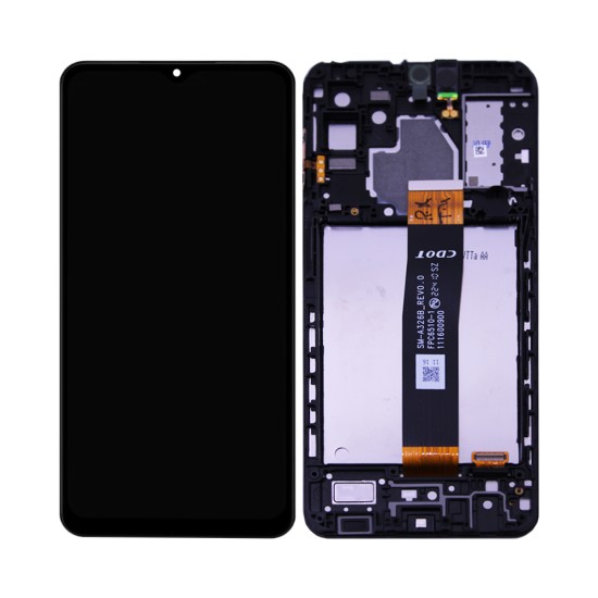 Touch+Display+Frame Samsung Galaxy A32 5G 2021/A326B Service Pack Black Touch+Display+Frame Samsung Galaxy A32 5G 2021/A326B Service Pack Black